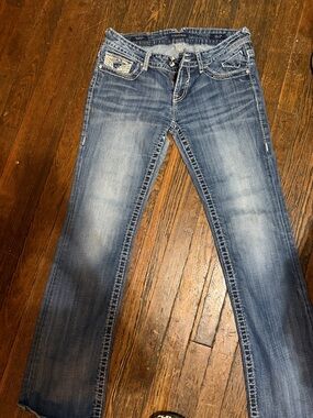 Vigoss Light Blue Washed Bootcut Jeans